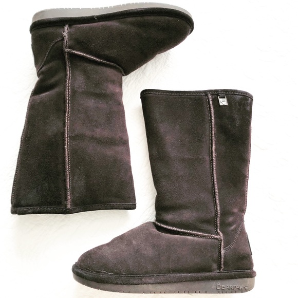 BearPaw Shoes - $100 BEARPAW SUEDE SHEARLING BOOTS
